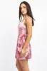 Pink Floral Fit And Flare Dress Mini sold by Ally Fashion