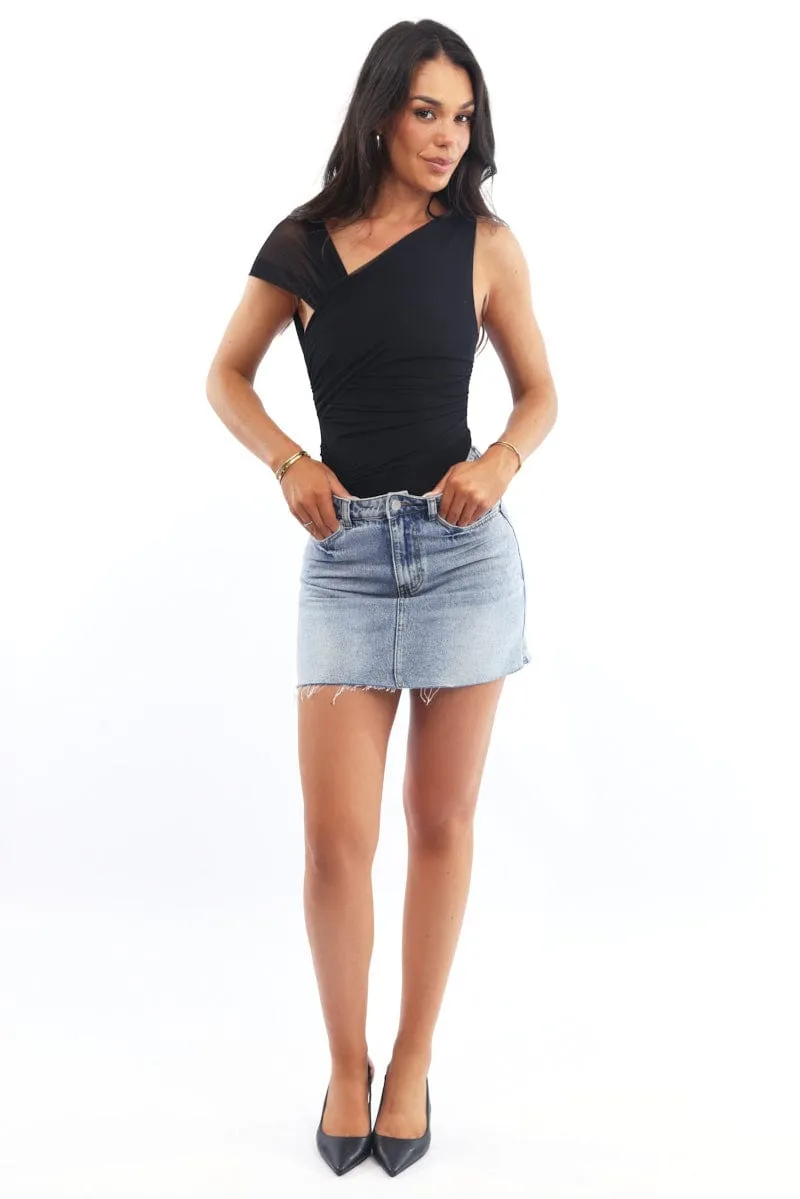 Black Bodysuit Mesh sold by Ally Fashion product image thumbnail 2