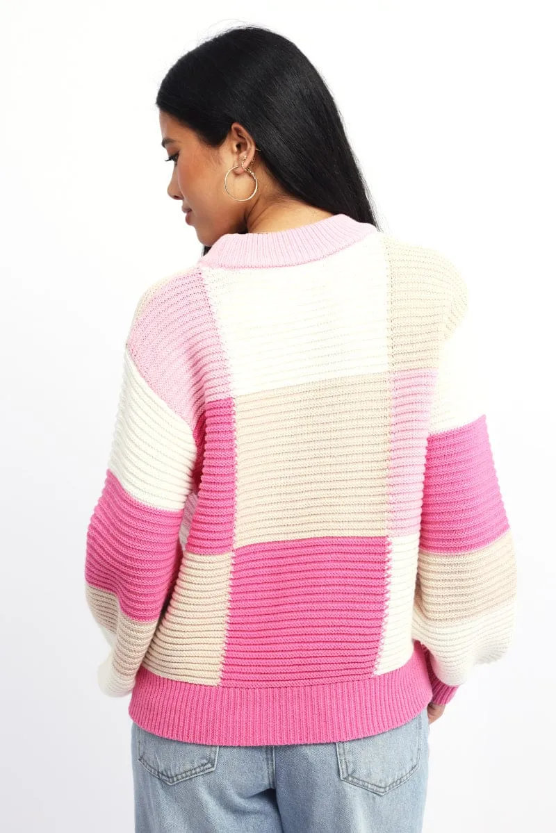 Multi Check Knit sold by Ally Fashion product image thumbnail 4