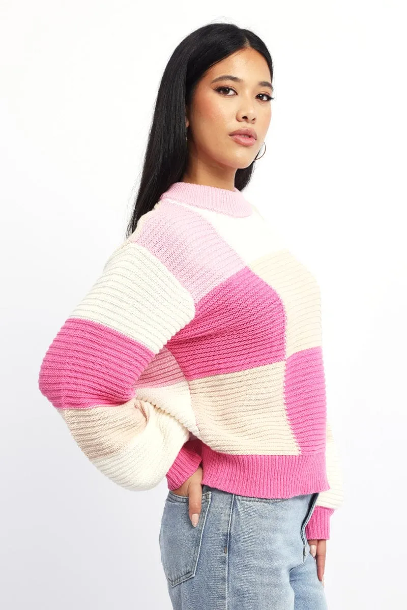 Multi Check Knit sold by Ally Fashion product image thumbnail 3