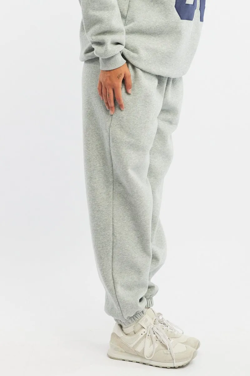 Grey Track Pants Jogger sold by Ally Fashion product image thumbnail 3