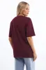 Red Graphic Tee Short Sleeve sold by Ally Fashion