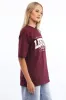 Red Graphic Tee Short Sleeve sold by Ally Fashion