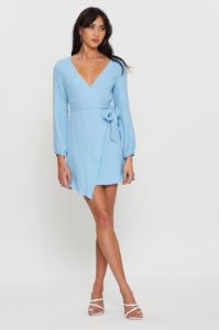 Blue Mini Dress Short Sleeve sold by Ally Fashion
