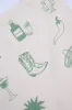 Green Print Tote Bag Printed Mexican Motifs sold by Ally Fashion