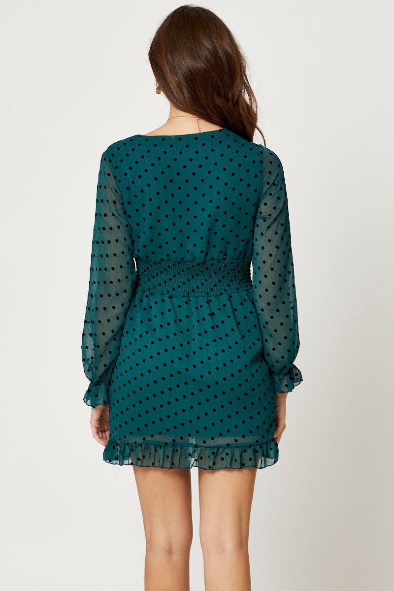 Polka Dot Skater Dress sold by Ally Fashion product image thumbnail 4
