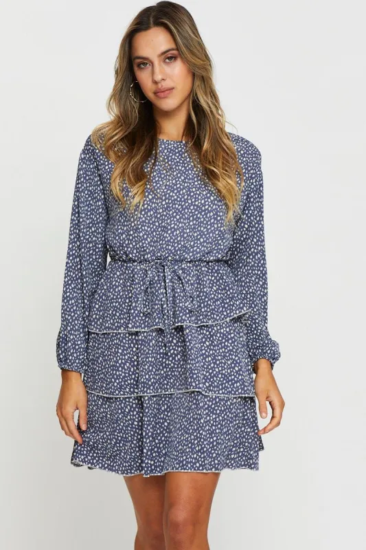 Geo Print Mini Dress Low Rise sold by Ally Fashion