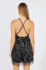 Black Sequin Mini Dress Sleeveless sold by Ally Fashion