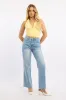 Denim Straight Jeans High Rise sold by Ally Fashion