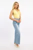 Denim Straight Jeans High Rise sold by Ally Fashion