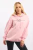 Pink Graphic Hoodie sold by Ally Fashion