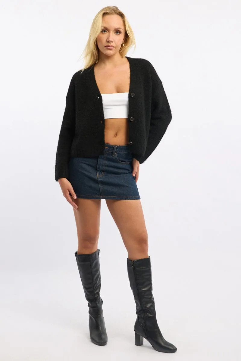 Denim Mini Skirt Mid Rise Regular Fit sold by Ally Fashion product image thumbnail 2