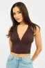 Brown Halter Neck Top sold by Ally Fashion