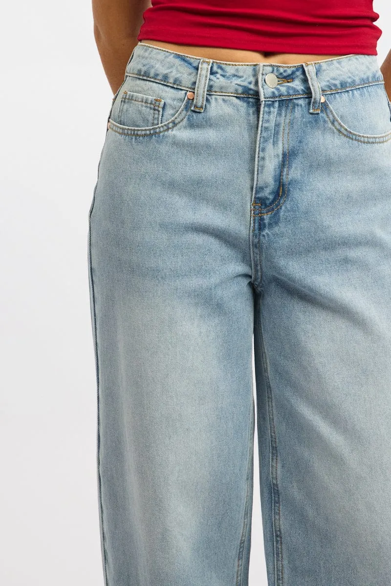 Denim Barrel Jeans sold by Ally Fashion product image thumbnail 5