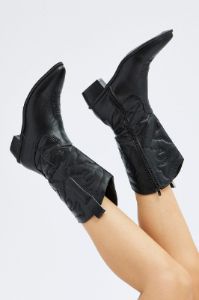 Black Cowboy Boots sold by Ally Fashion
