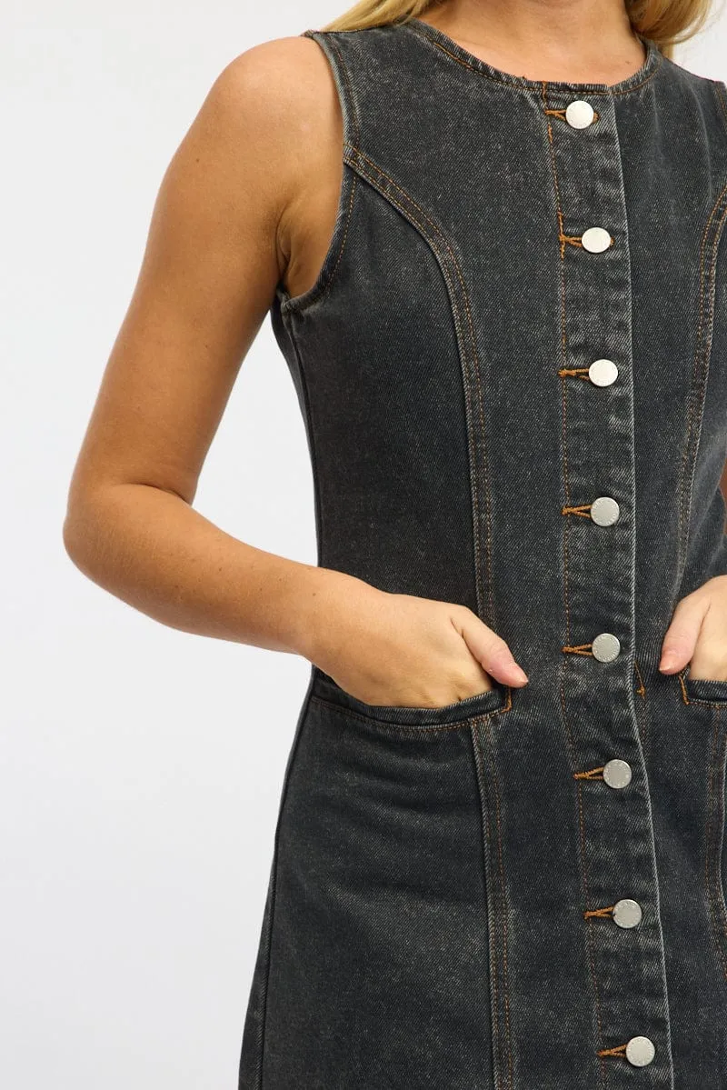 Black Bodycon Dress Mini sold by Ally Fashion product image thumbnail 5