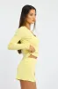 Yellow Knit Shorts sold by Ally Fashion