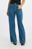 Denim Wide Leg Jeans High Rise sold by Ally Fashion