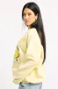 Yellow Graphic Sweater Long Sleeve sold by Ally Fashion