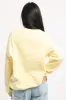 Yellow Graphic Sweater Long Sleeve sold by Ally Fashion