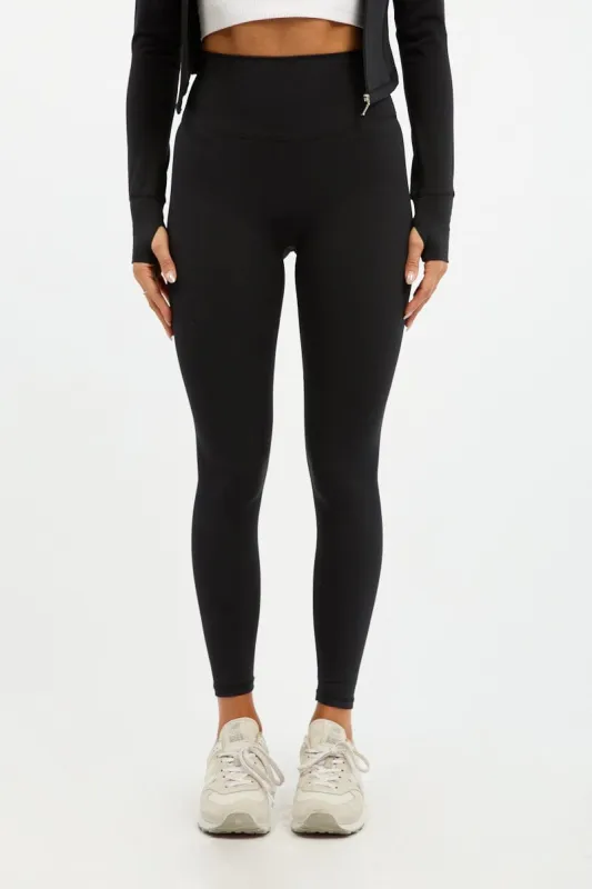 Black Active Leggings sold by Ally Fashion