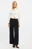 White Fitted Shirt Long Sleeve Collared Shirred Back sold by Ally Fashion