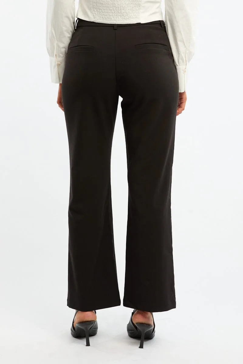 Black Cropped Pants sold by Ally Fashion product image thumbnail 4