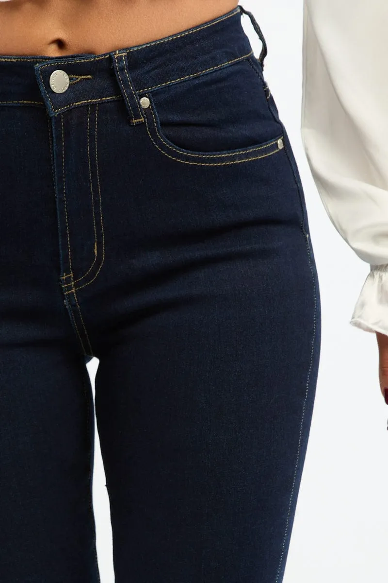 Denim Skinny Jeans High Rise sold by Ally Fashion product image thumbnail 5