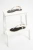 White Stud Detail Flat Sandals sold by Ally Fashion