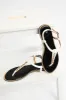 White Stud Detail Flat Sandals sold by Ally Fashion