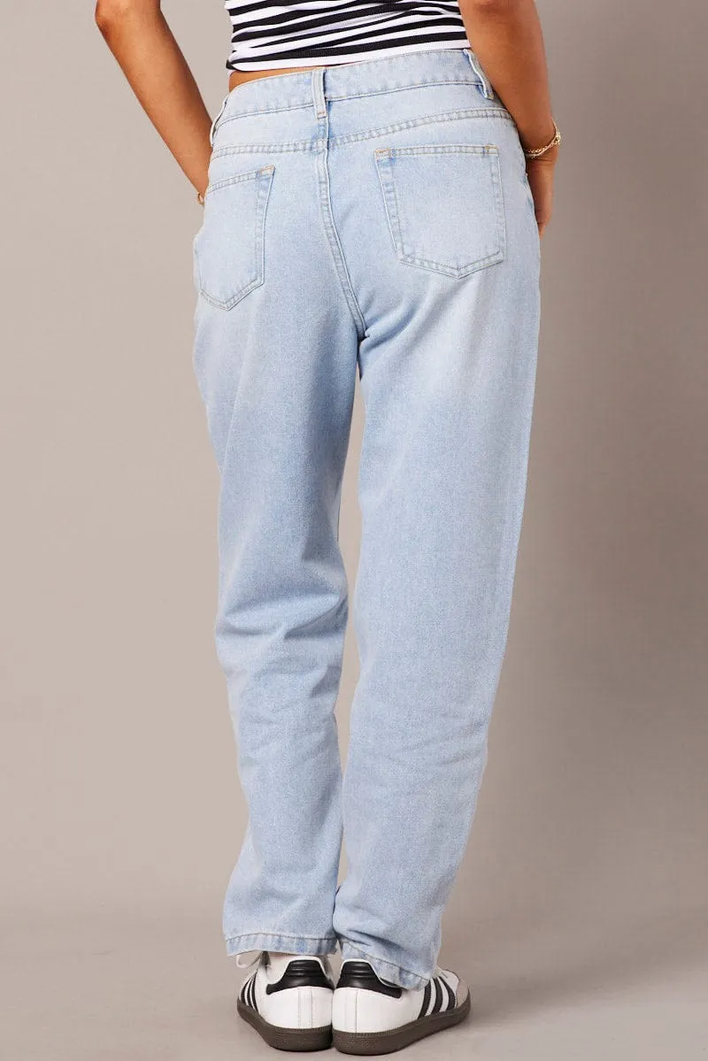 Denim Mom Jean High Rise sold by Ally Fashion product image thumbnail 5