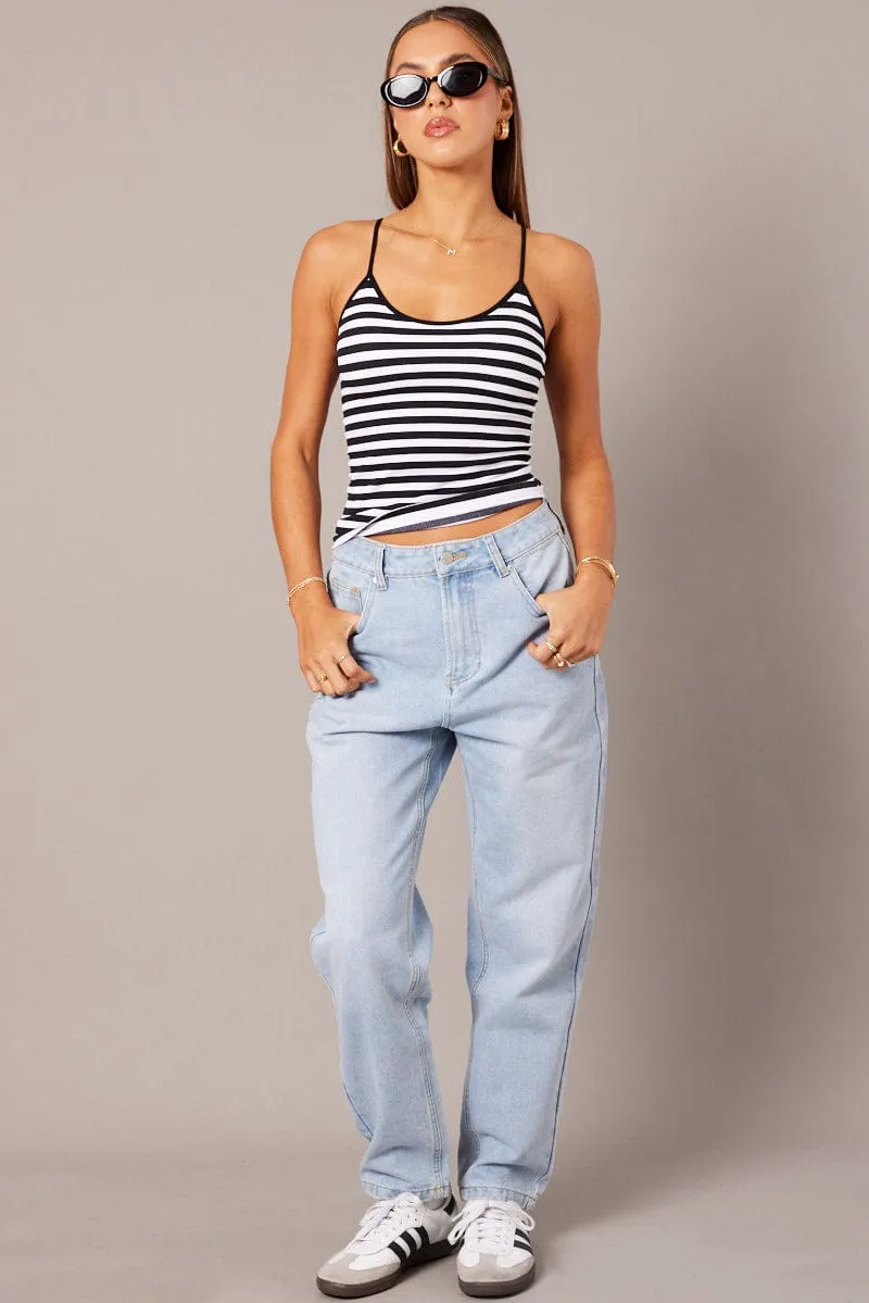 Denim Mom Jean High Rise sold by Ally Fashion product image thumbnail 2