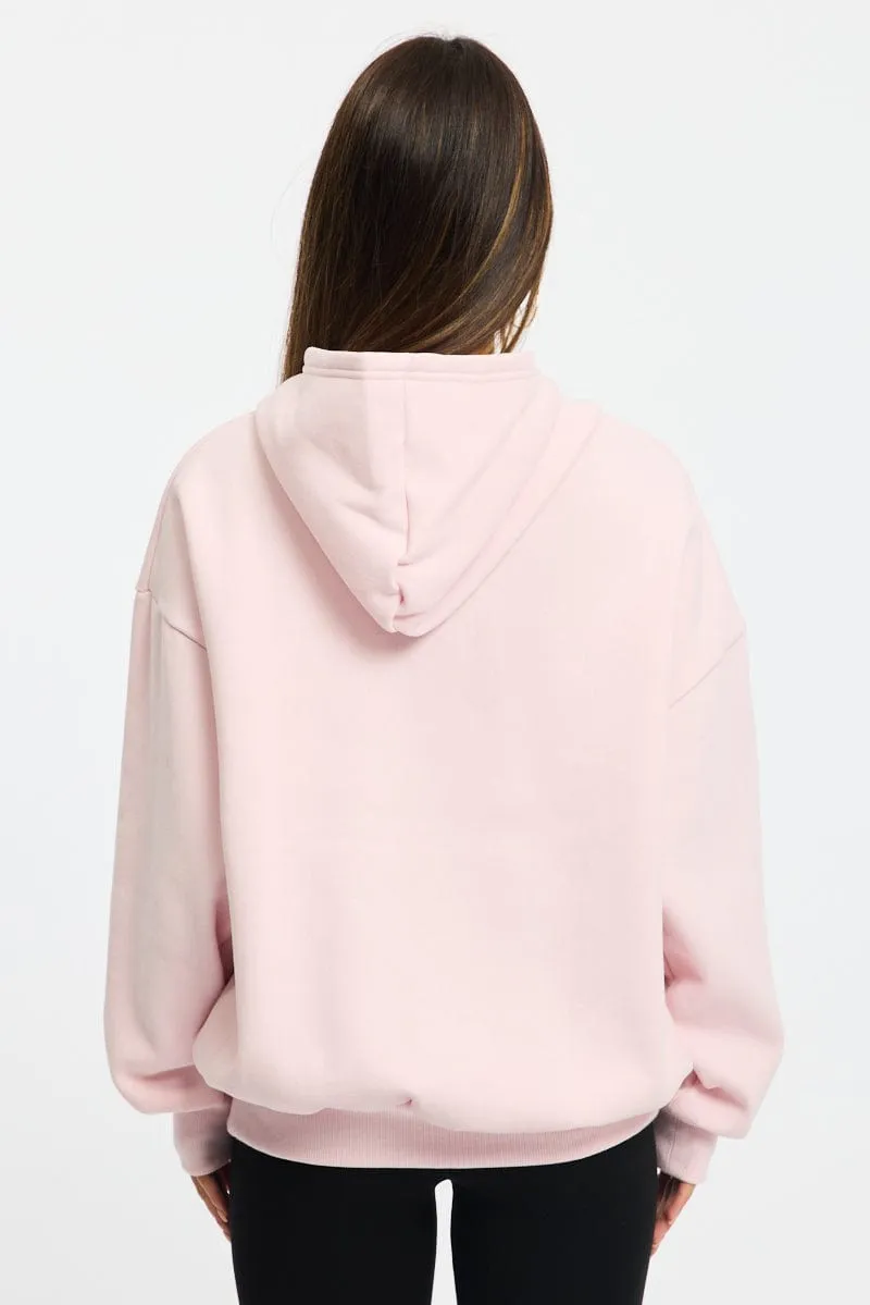 Pink Graphic Sweater Long Sleeve sold by Ally Fashion product image thumbnail 4