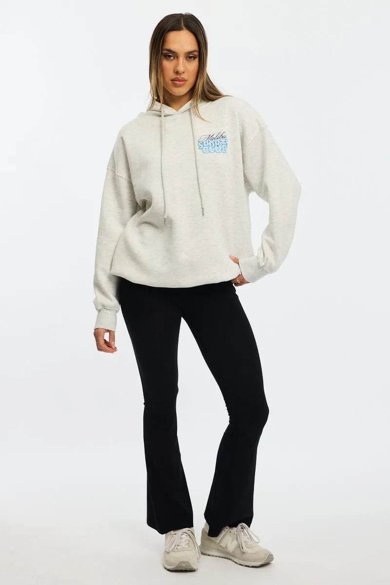 Grey Graphic Sweater Long Sleeve sold by Ally Fashion product image thumbnail 2