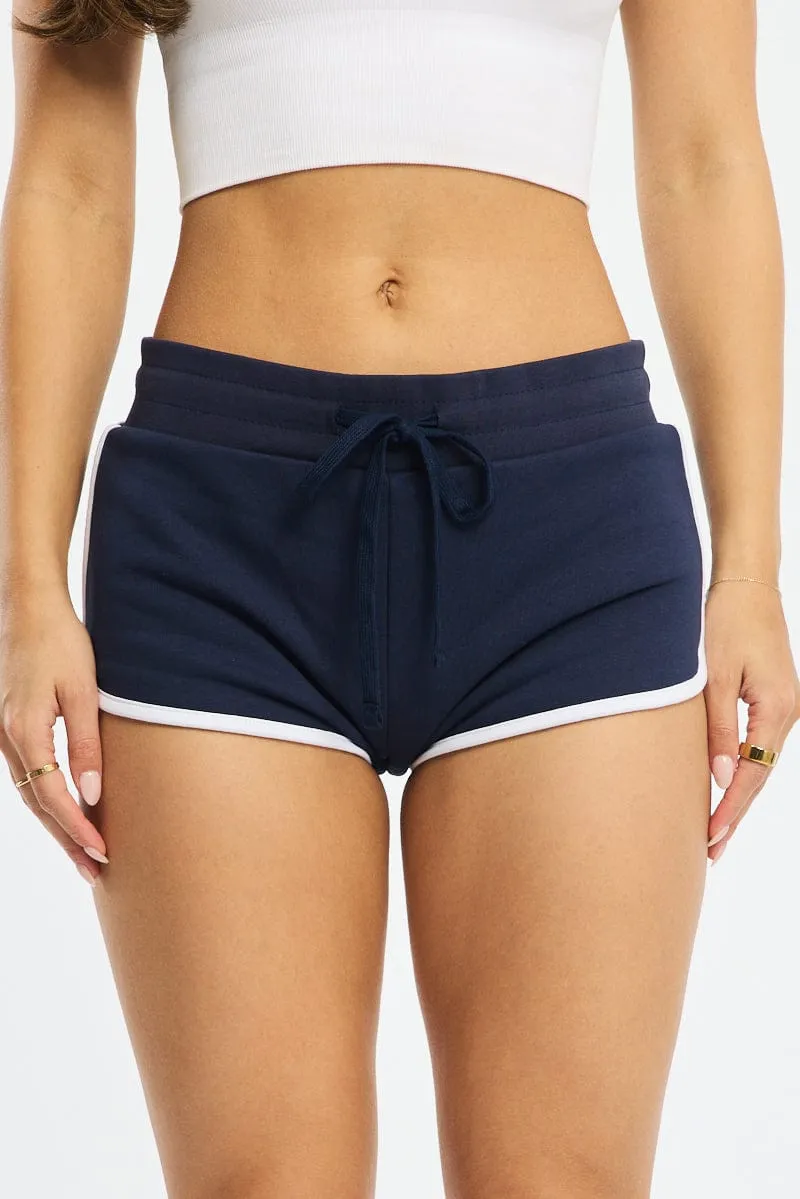 Blue Track Short Low Rise sold by Ally Fashion product image thumbnail 2
