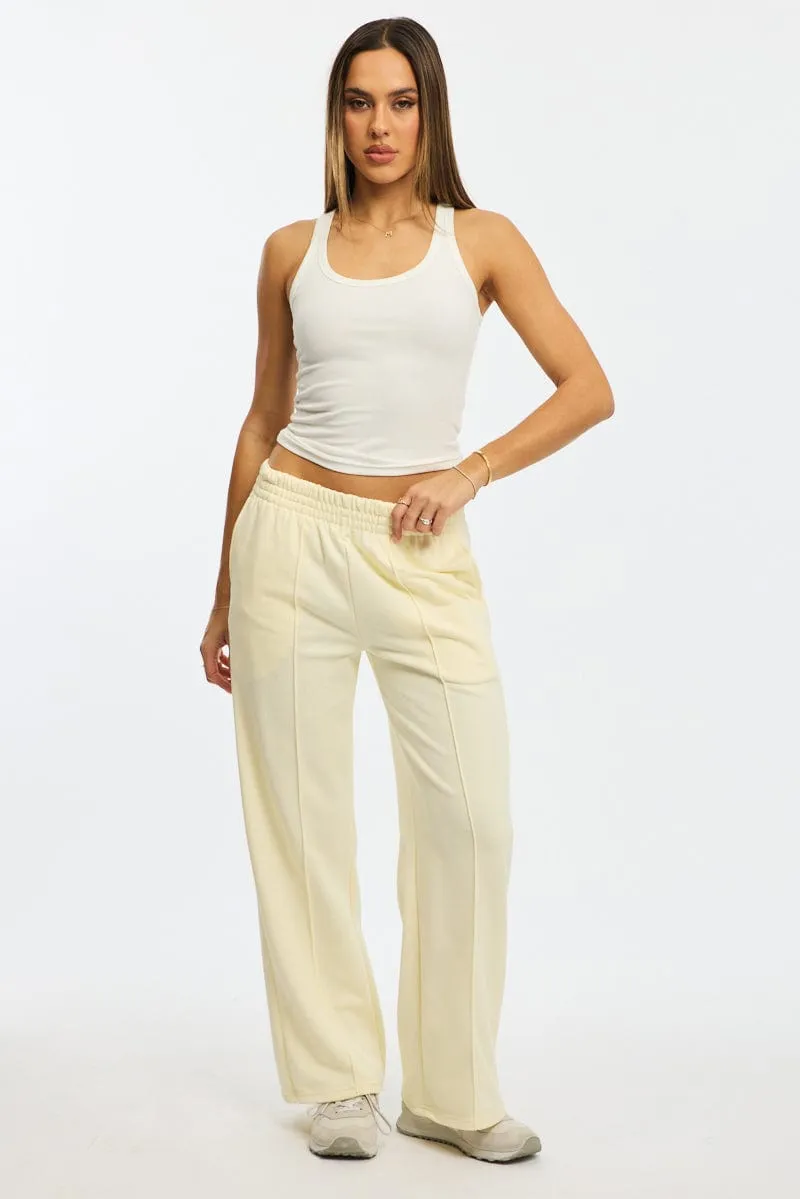 White Tank Sleeveless sold by Ally Fashion product image thumbnail 2