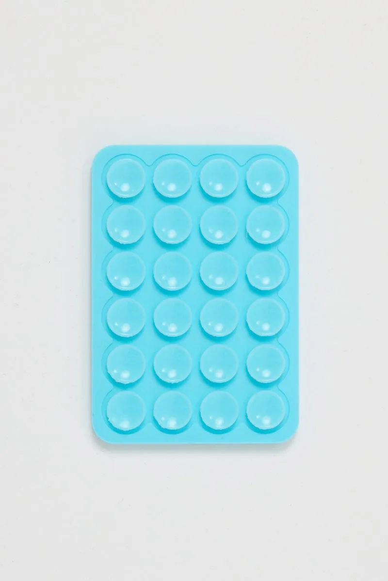 Blue Double Side Suction Phone Grip sold by Ally Fashion