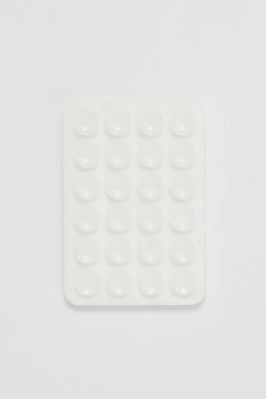 White Double Side Suction Phone Grip sold by Ally Fashion