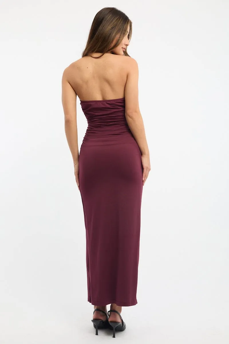 Red Bodycon Dress Halter Neck sold by Ally Fashion product image thumbnail 3