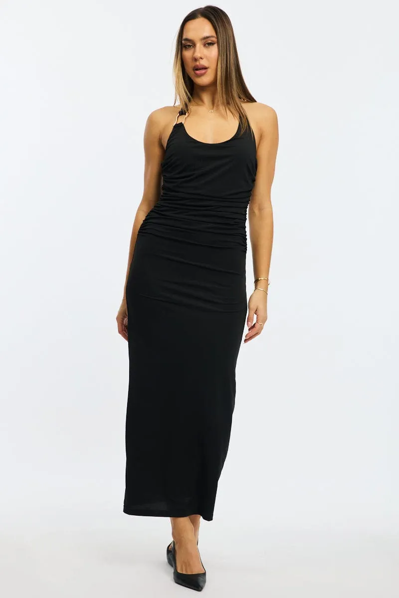 Black Bodycon Dress Halter Neck sold by Ally Fashion