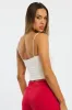 White Supersoft Singlet Double Layer sold by Ally Fashion