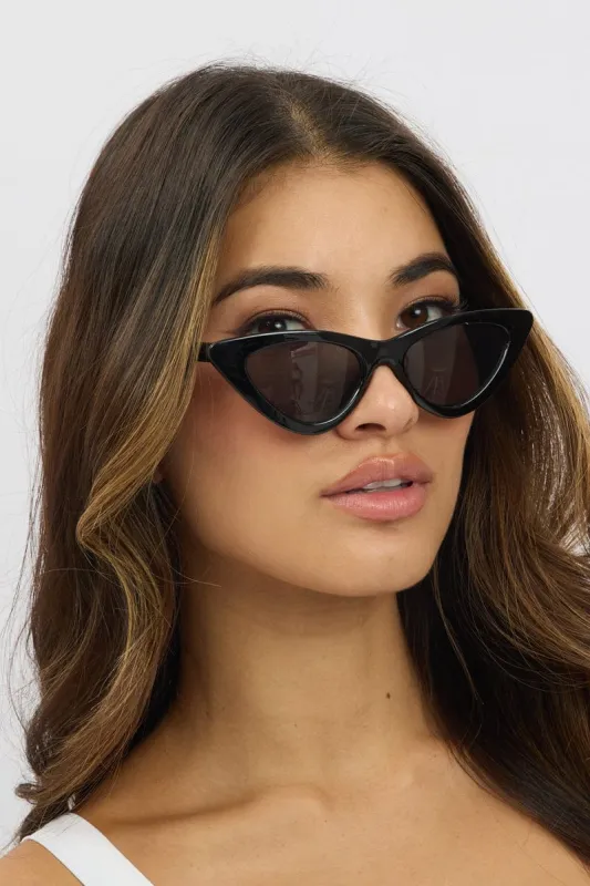 Black Cat Eye Sunglasses sold by Ally Fashion