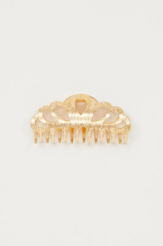 Gold Claw Hair Clip sold by Ally Fashion