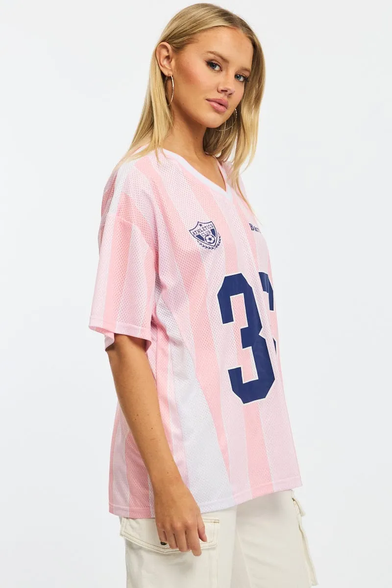 Orange Sport Tee Short Sleeve sold by Ally Fashion product image thumbnail 3