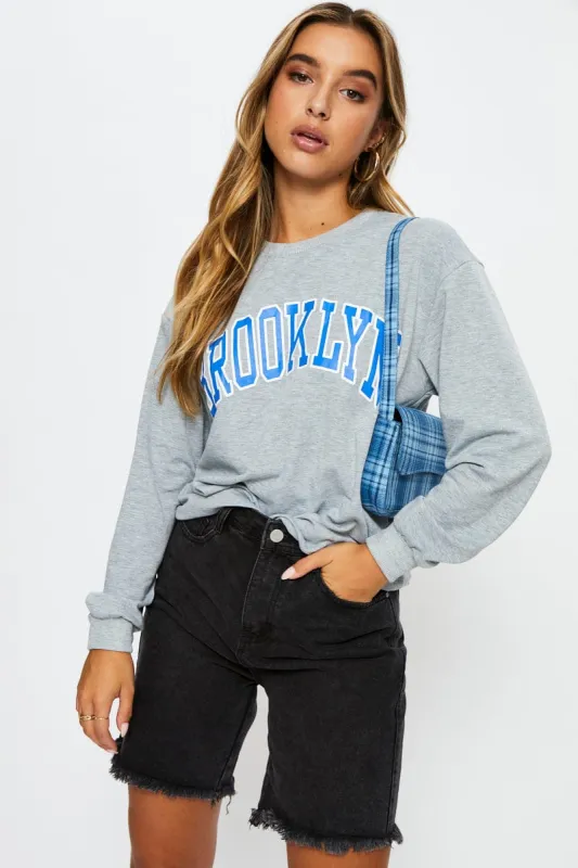 GREY Brooklyn Sweater sold by Ally Fashion