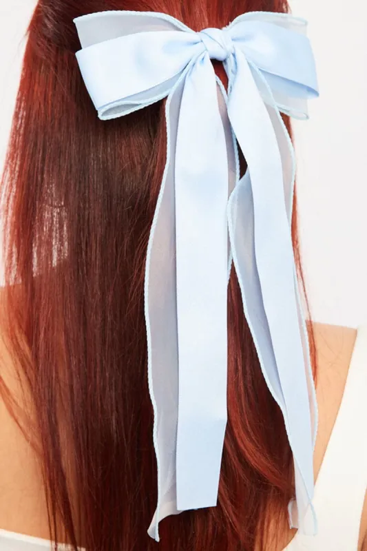 Blue Bow Hair Clips sold by Ally Fashion