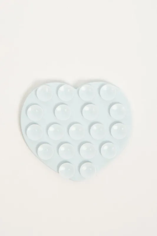 Blue Heart Suction Phone Grip sold by Ally Fashion