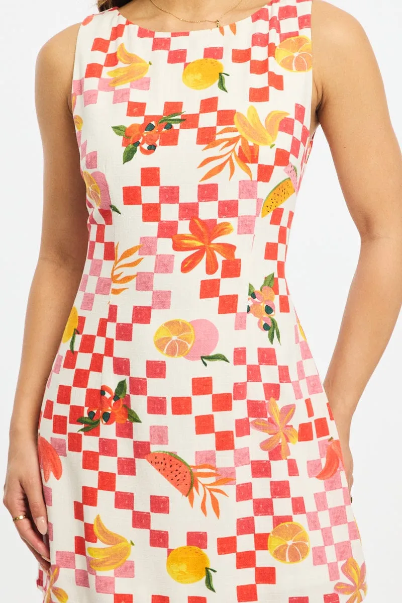 Multi Abstract Bodysuit Dress Mini sold by Ally Fashion product image thumbnail 5