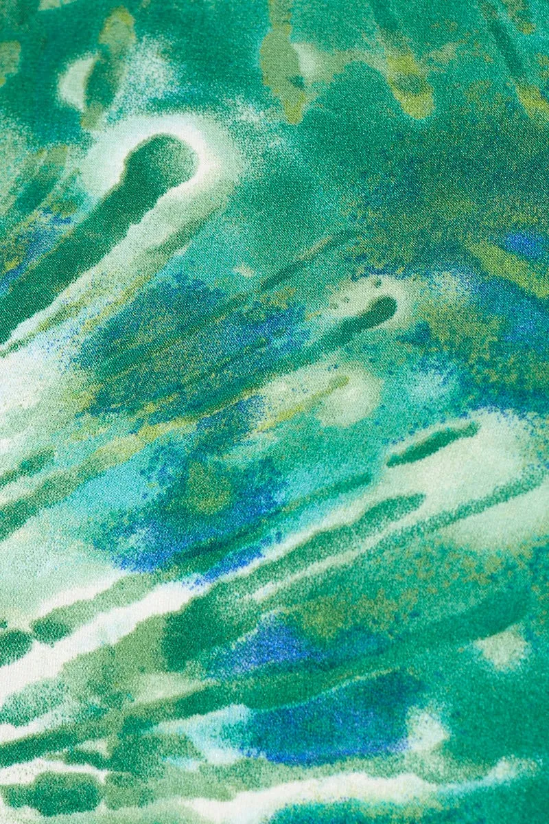 Multi Tie Dye Scarf Halter Top sold by Ally Fashion product image thumbnail 5