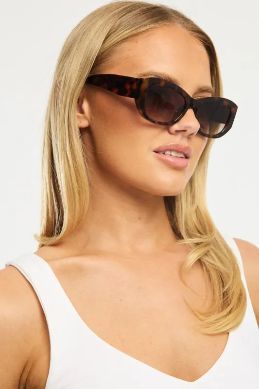 Brown Animal Print Fashion Sunglasses sold by Ally Fashion
